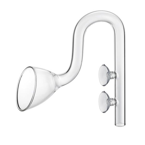 HS Aqua Glazen Uitstroombuis Lily Pipe