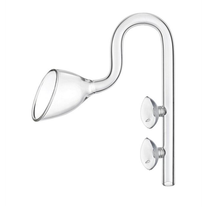 HS Aqua Glazen Uitstroombuis Lily Pipe