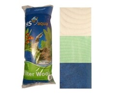 HS Aqua Filterwatten Wit