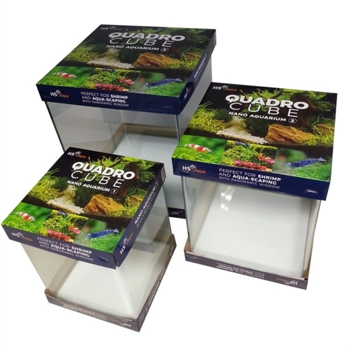 HS Aqua Aquarium Volglas Quadro Cube