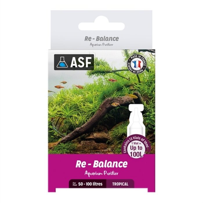 Aquarium Systems RE-Balance Aquarium Purifier Fresh Water 10 ml P/12