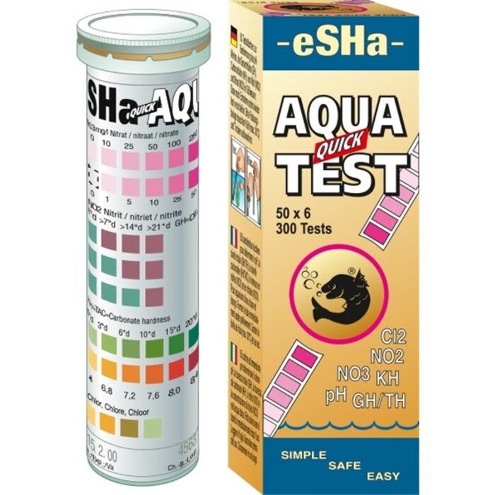 Esha Aqua Quick Test 6 in1 P/50