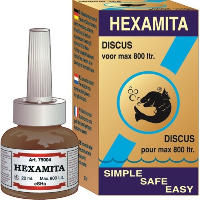 Esha Hexamita 20 ml Voor 800 Liter