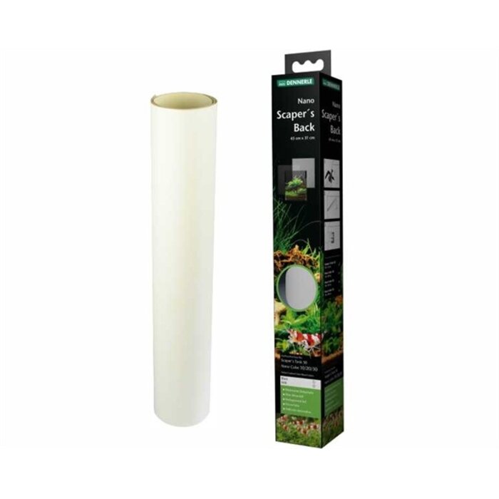 Dennerle Nano Scapers Achterwandfolie 45x31 cm Milk