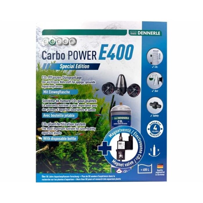 Dennerle Co2 Wegwerp Carbo Power E400 Special Edition