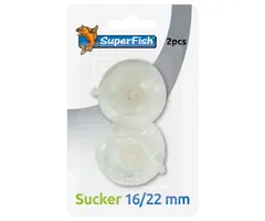 Superfish Zuiger Met Klem Transparant 16/22 mm P/2
