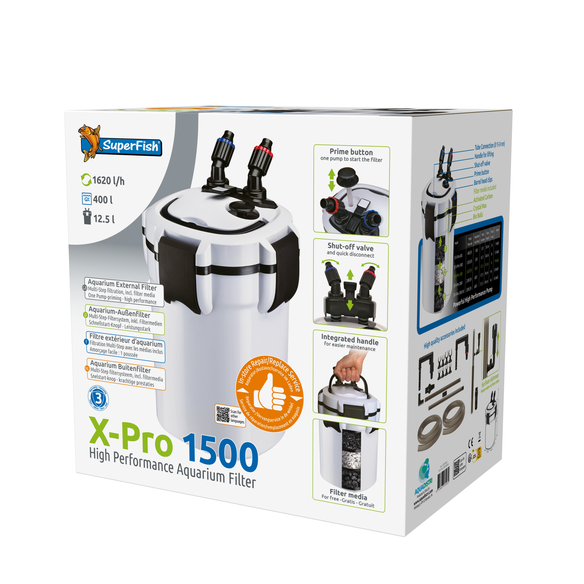 Superfish X Pro 1500 (1620 L/H)
