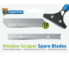 Superfish Window Scraper Mesjes P/10
