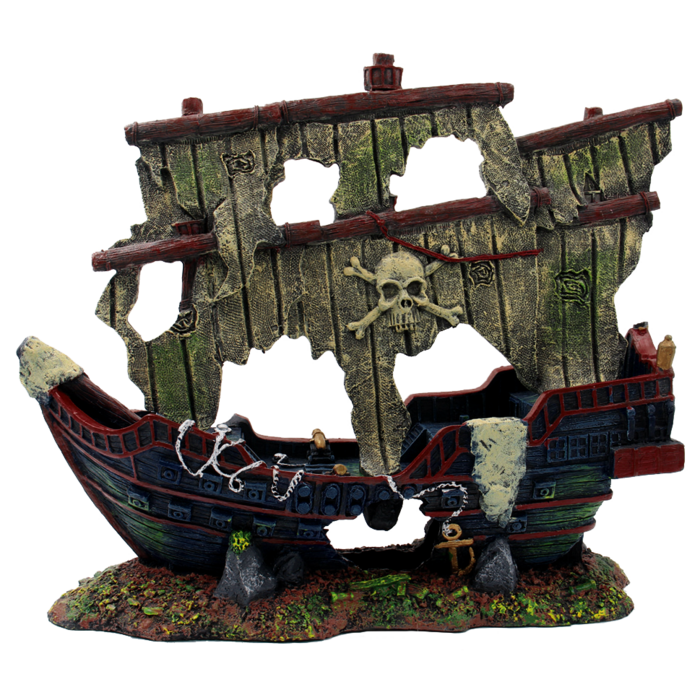 Superfish Scheepswrak Large 35x14x31 cm
