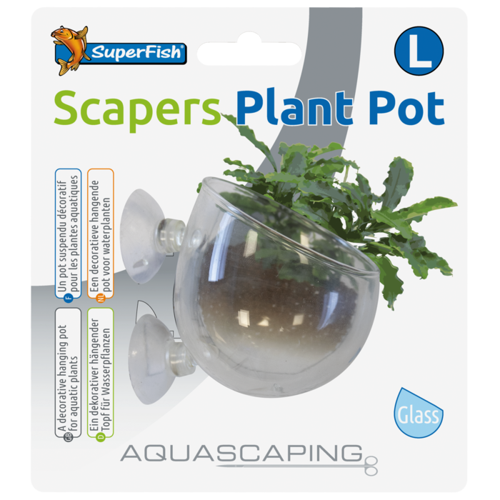 Superfish Scapers Plant Pot