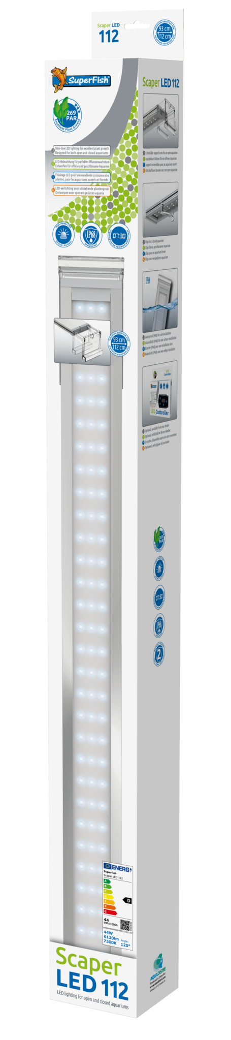 Superfish Scaper LED 93 cm 35 Watt