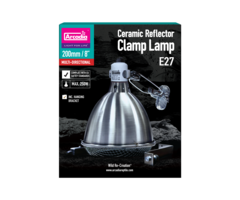 Arcadia Reflector Met Klem En Keramische E27 Fitting 20 cm