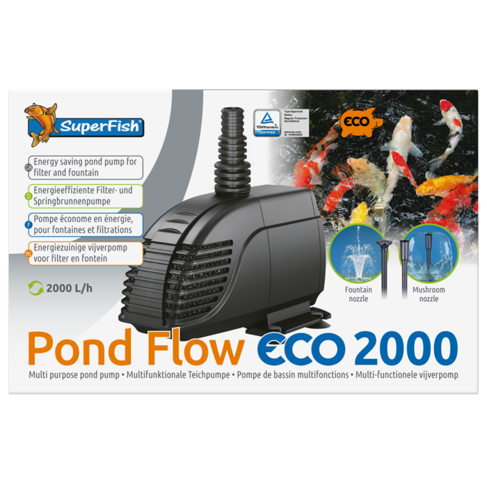 Superfish Pond FLow Eco 2000
