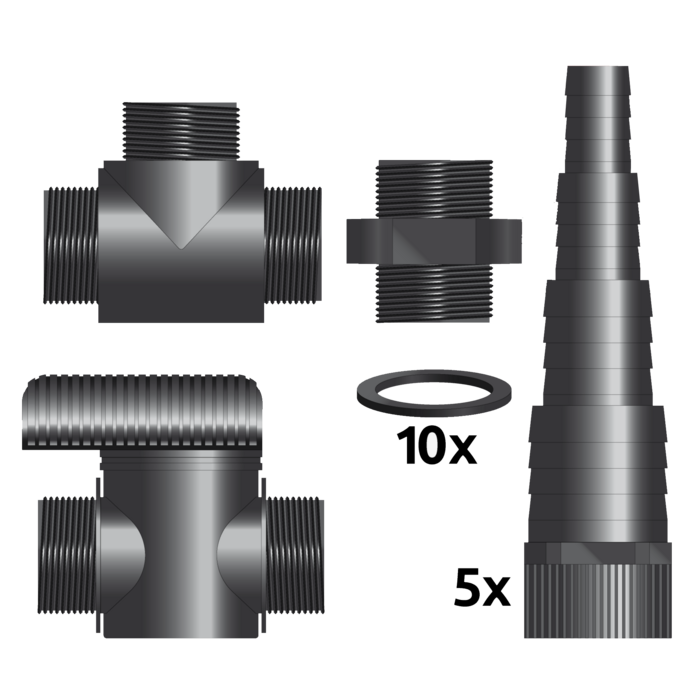 Superfish Multi Aansluitset 20-25-32-40 mm