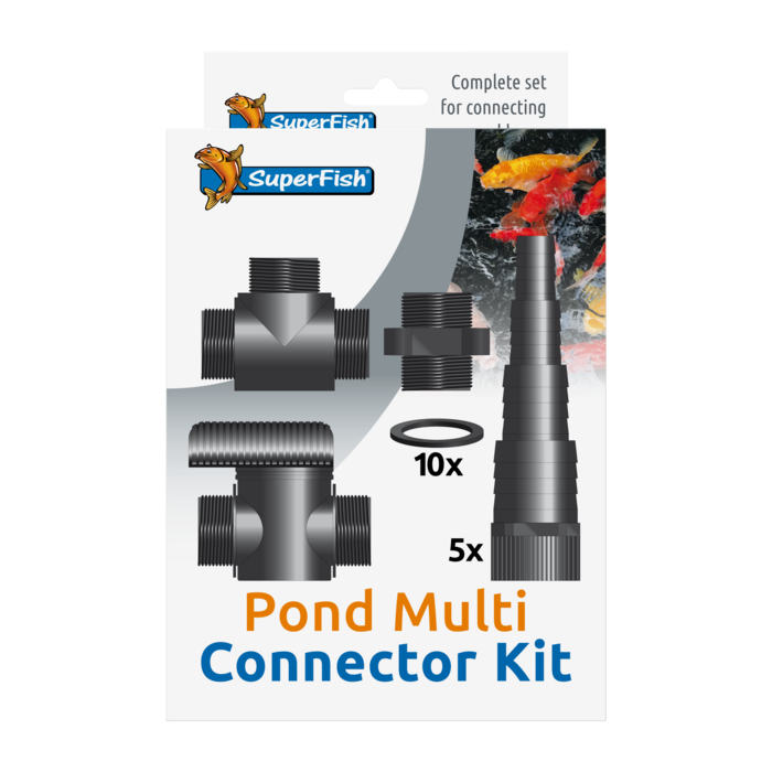 Superfish Multi Aansluitset 20-25-32-40 mm
