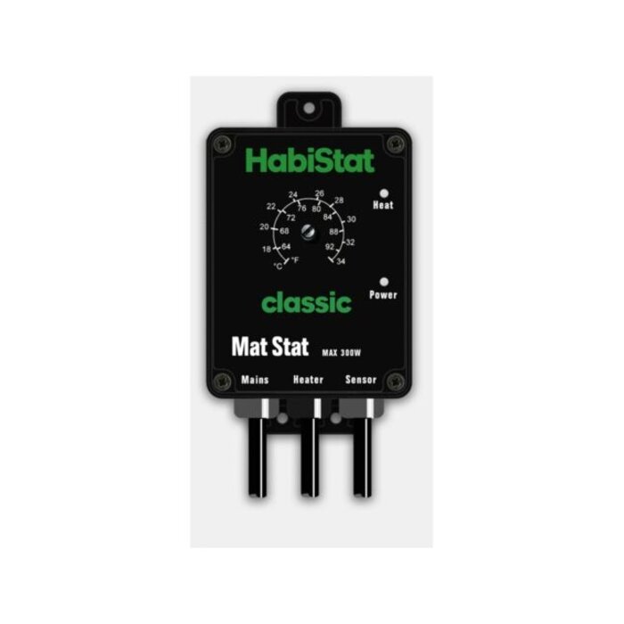 Habistat Mat Stat Zwart 300 Watt