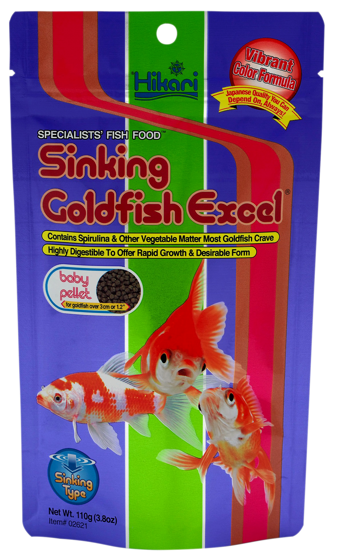 Hikari Goldfish Excel Baby 110 gram
