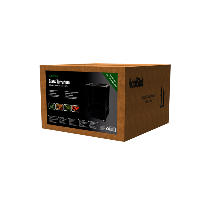 Habistat Glazen Terrarium 45x45x60 cm Flat-Packed