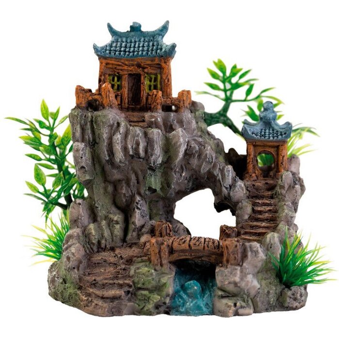 Superfish Deco Temple 1 - 10x7x10 cm