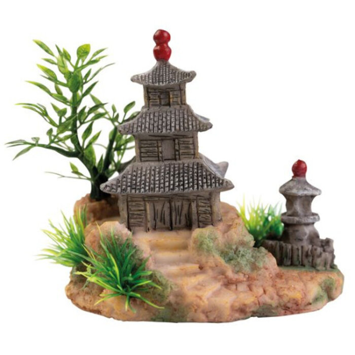 Superfish Deco Temple 1 - 10x7x10 cm