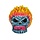 Deco Led Monster Fire Skull