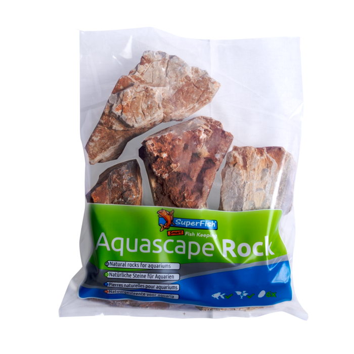 Superfish Aquascape Layered Rock Per Zak 5 kg ca. 6 Stuks