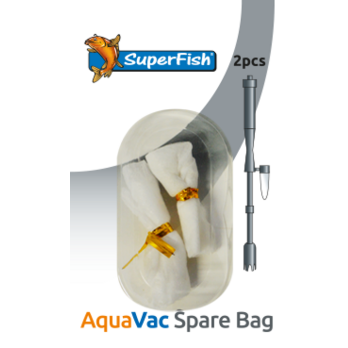Superfish Aquavac Spare Bag P/2