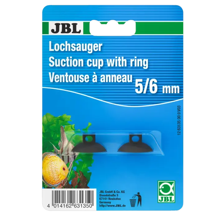 Jbl Zuignap Met Klem 5/6 mm P/2