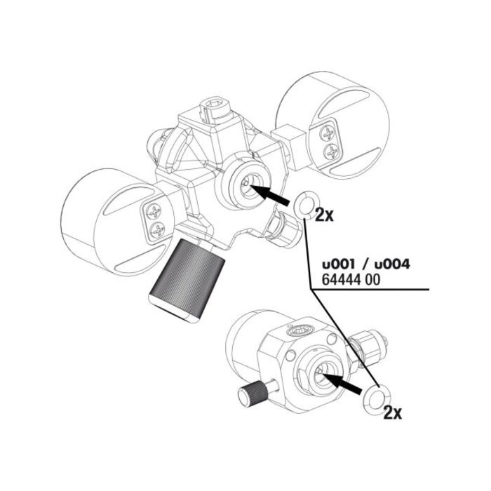 Jbl Proflora "U" O-Ring Dichtung P/2
