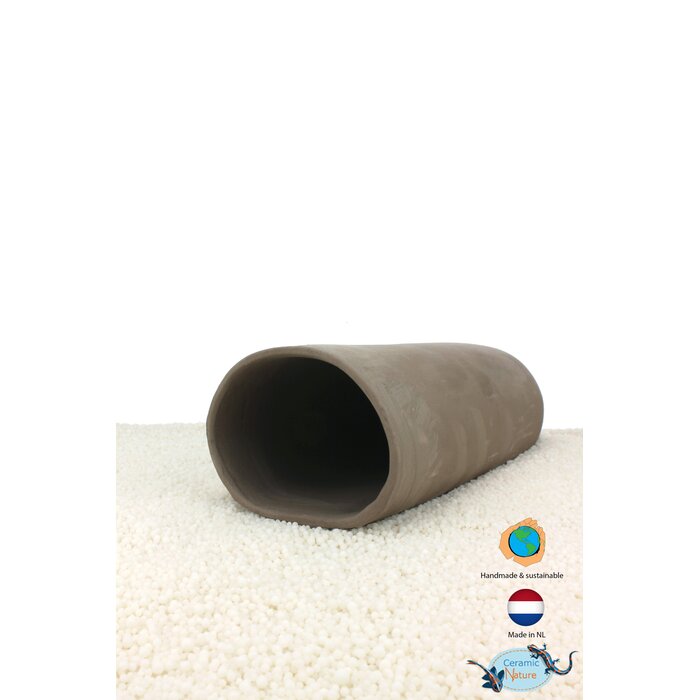 Ceramic Nature Leghol Rond L 14.5x6.5x4.7 cm
