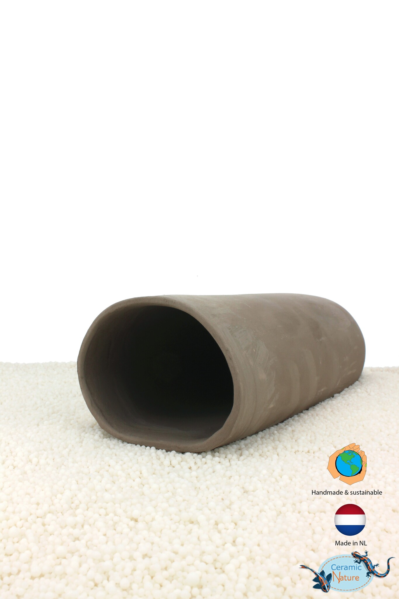 Ceramic Nature Leghol Rond Large 14.5x6.5x4.7 cm