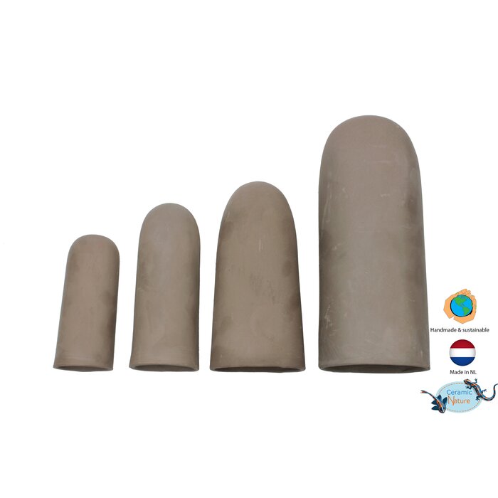 Ceramic Nature Leghol Rond L 14.5x6.5x4.7 cm