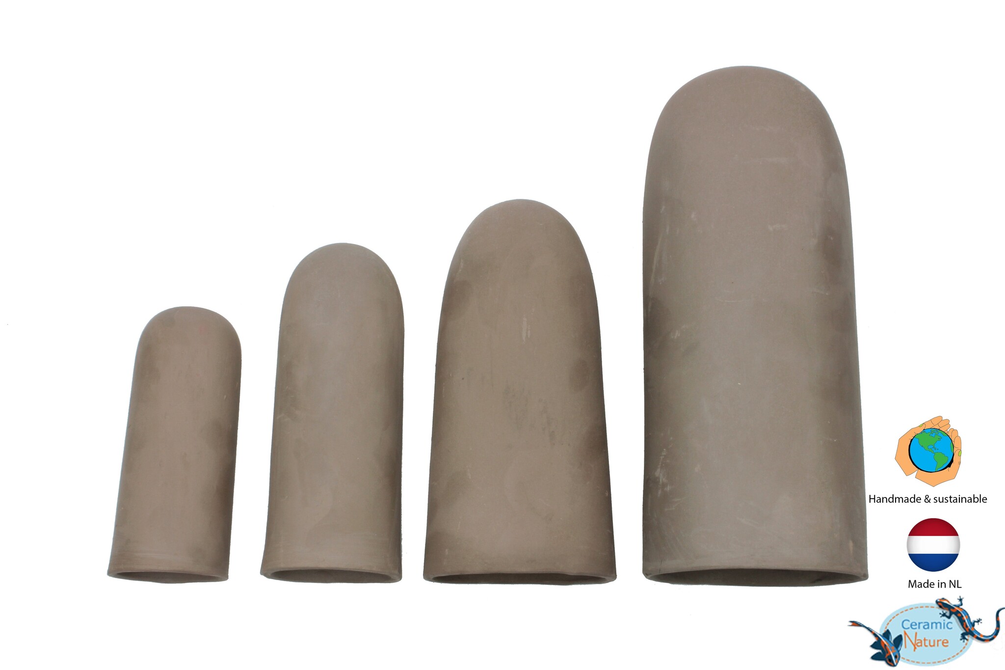 Ceramic Nature Leghol Rond Large 14.5x6.5x4.7 cm