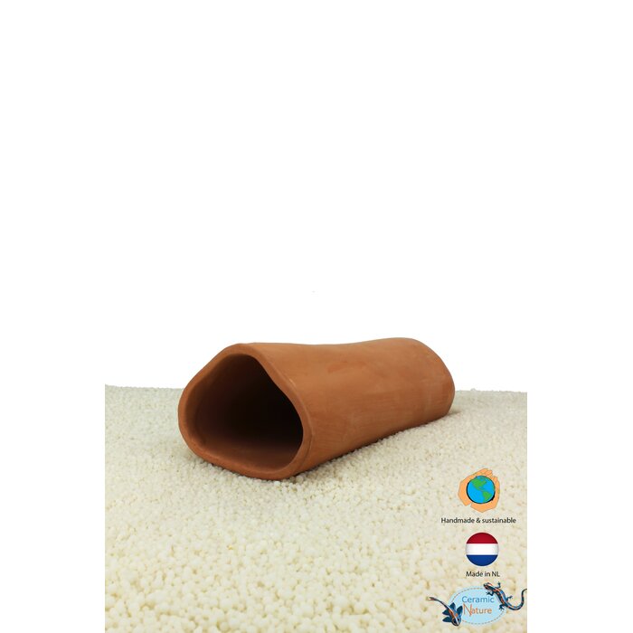 Ceramic Nature Leghol Driehoek L 16.5x6x4.5 cm