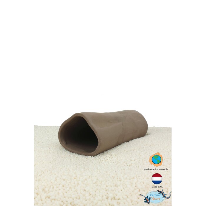 Ceramic Nature Leghol Driehoek Large 16.5x6x4.5 cm