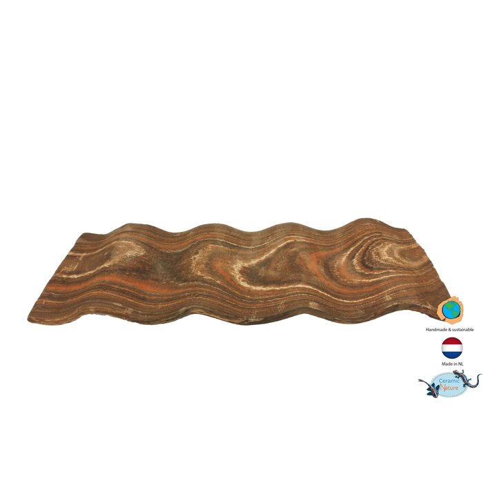 Ceramic Nature Stapelplaat Large 32x12.5 cm Kleurmix