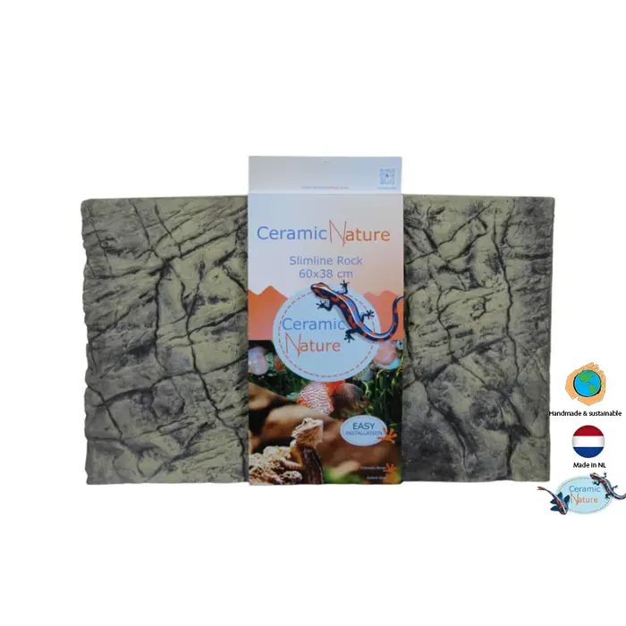 Ceramic Nature Slimline Rock 60x38 cm