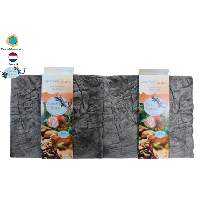 Ceramic Nature Slimline Rock 50x55 cm Oxford Grey
