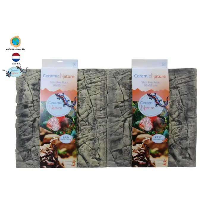 Ceramic Nature Slimline Rock 50x55 cm Oxford Grey
