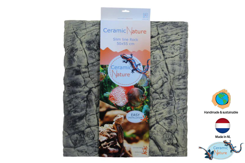 Ceramic Nature Slimline Rock 50x55 cm Oxford Grey