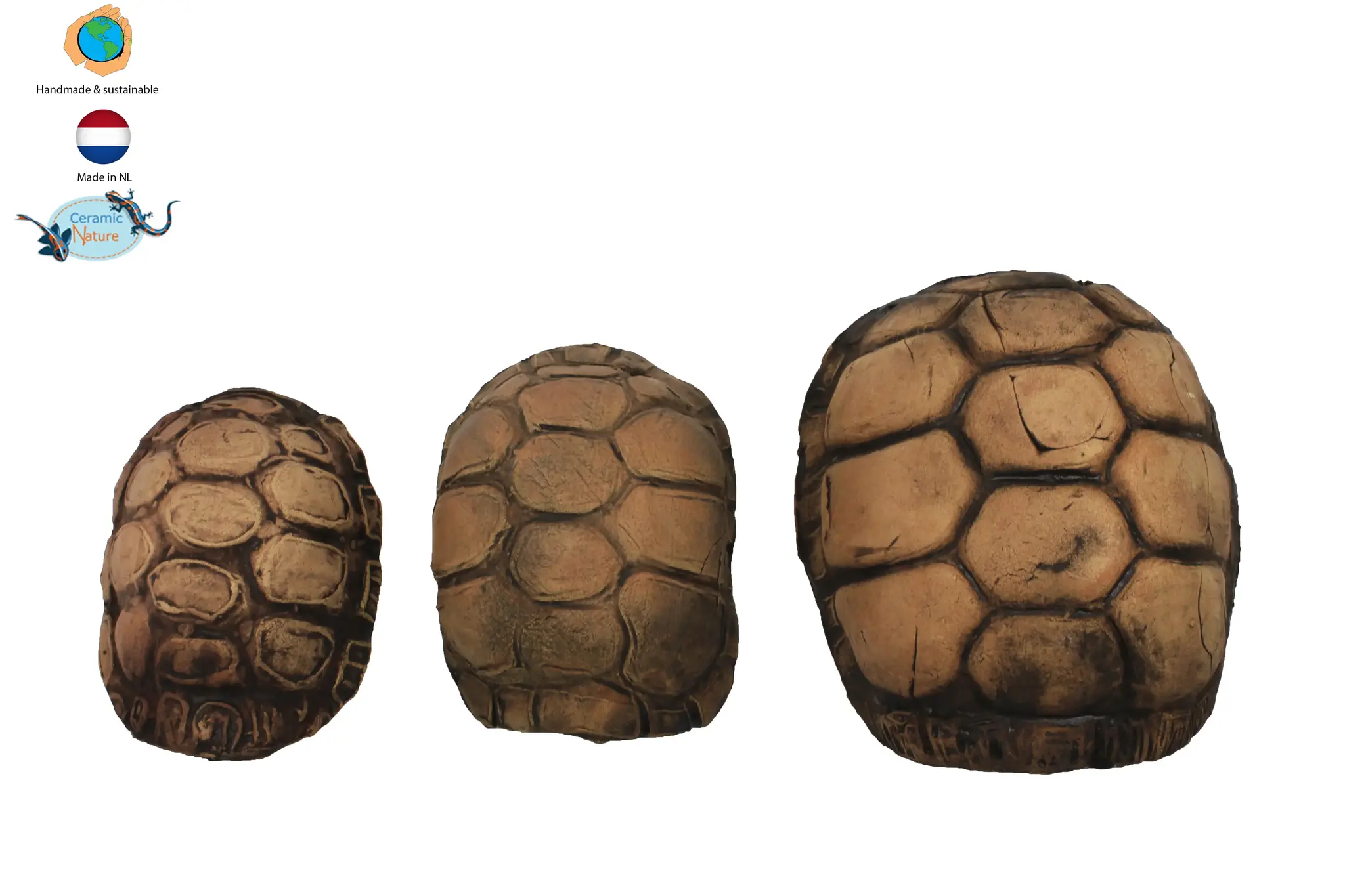 Ceramic Nature Turtle Caves