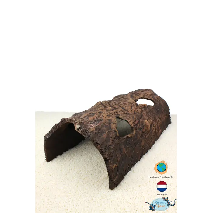 Ceramic Nature Half-Logs
