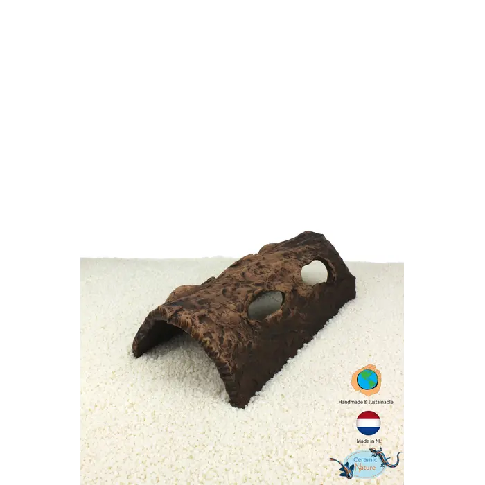 Ceramic Nature Half-Logs
