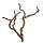 Druivenhout Large Steelblasted 60-120 cm