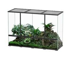 Terratlantis Terrarium 132x45x90 cm Zwart