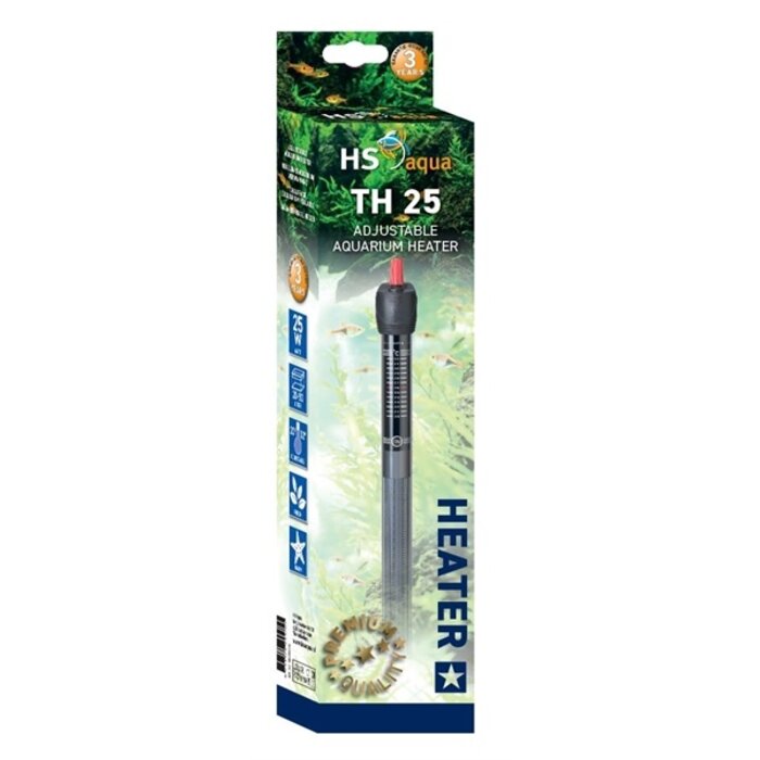 HS Aqua Glass Aquarium Heater & Protector