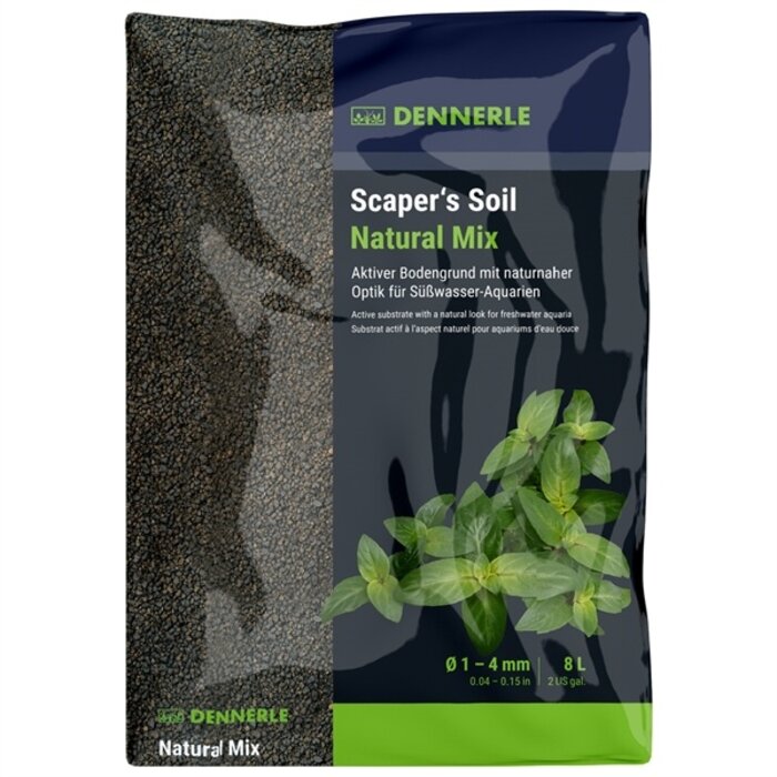 Dennerle Scaper's Soil Natural Mix 1-4 mm