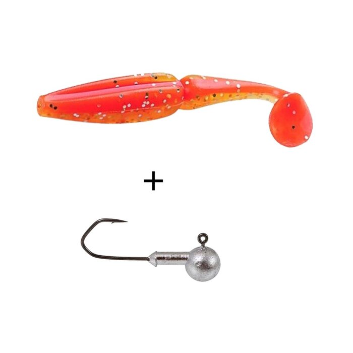 Lft Zico Shads 4 Shads +1 Jighead 8 cm