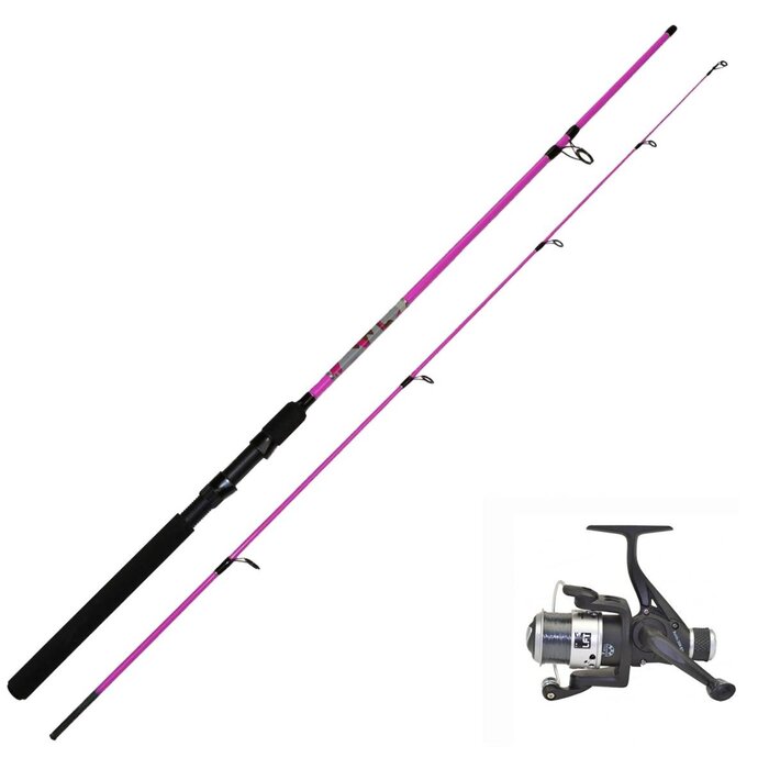 Lft Combo Battle Spin 2.10 M 15-35 gram Inclusief B-2000RD + Nylon