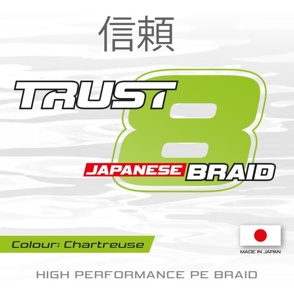 Lft Trust 8-Braid Pe Chartreuse 150 meter